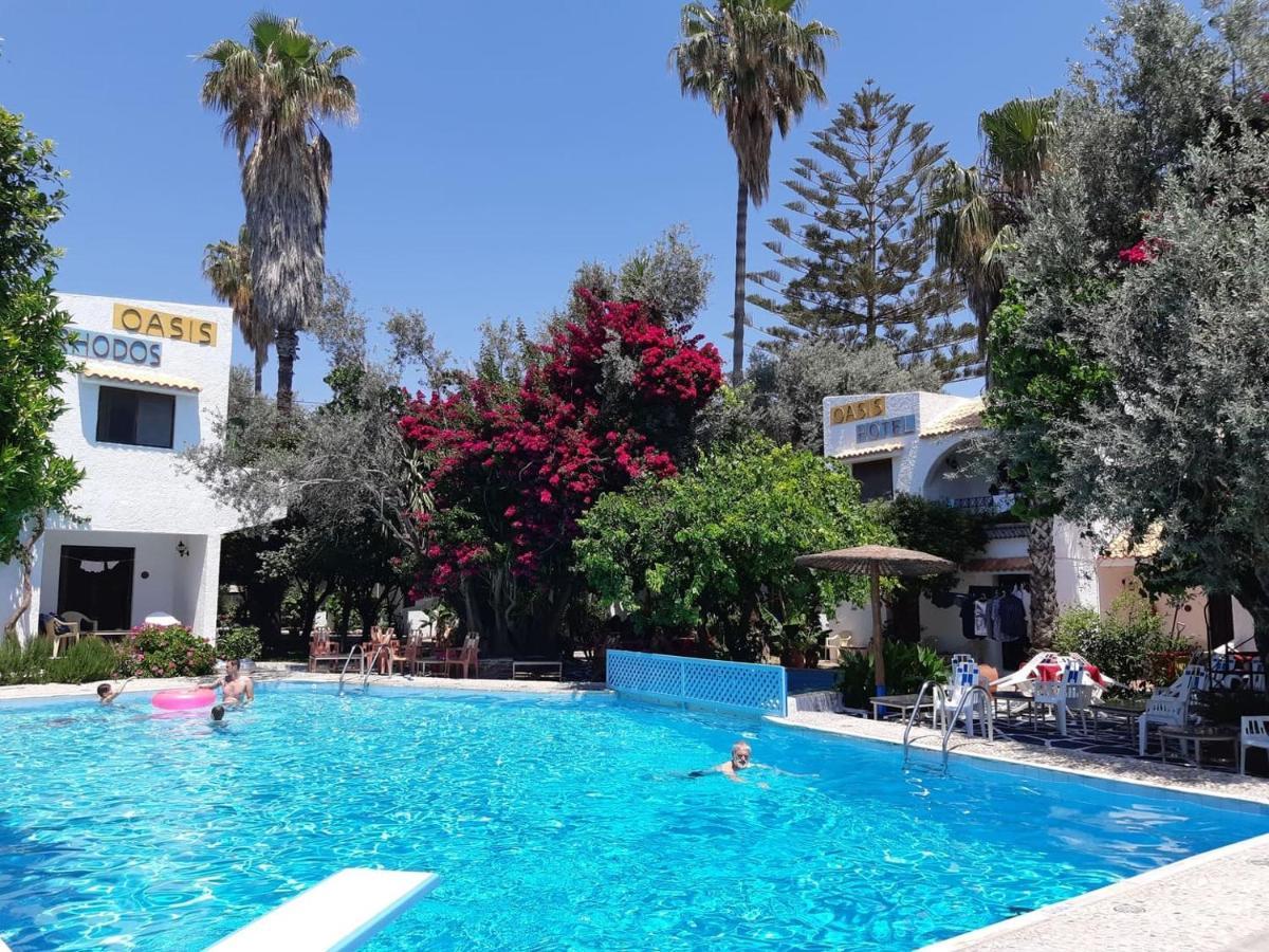 Oasis Hotel Bungalows Rhodes 아판토우 외부 사진