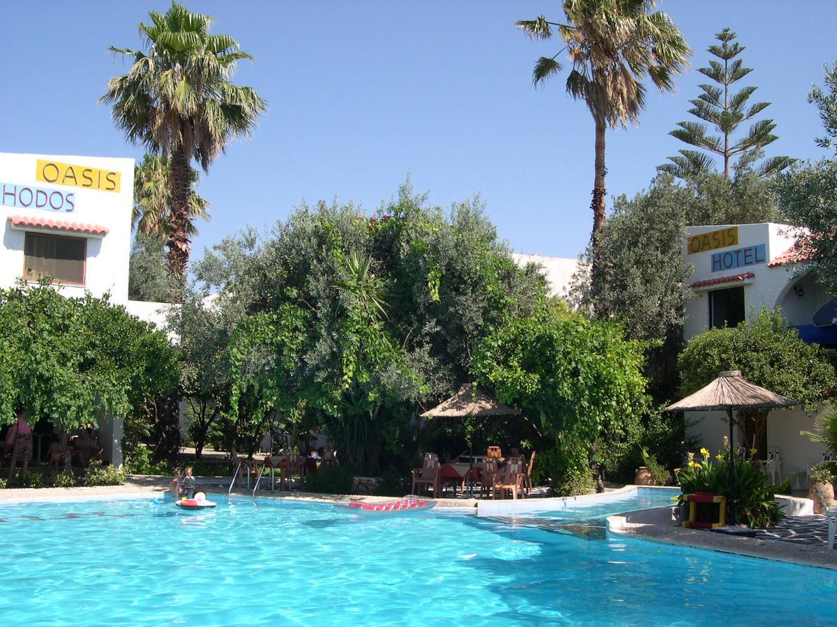Oasis Hotel Bungalows Rhodes 아판토우 외부 사진